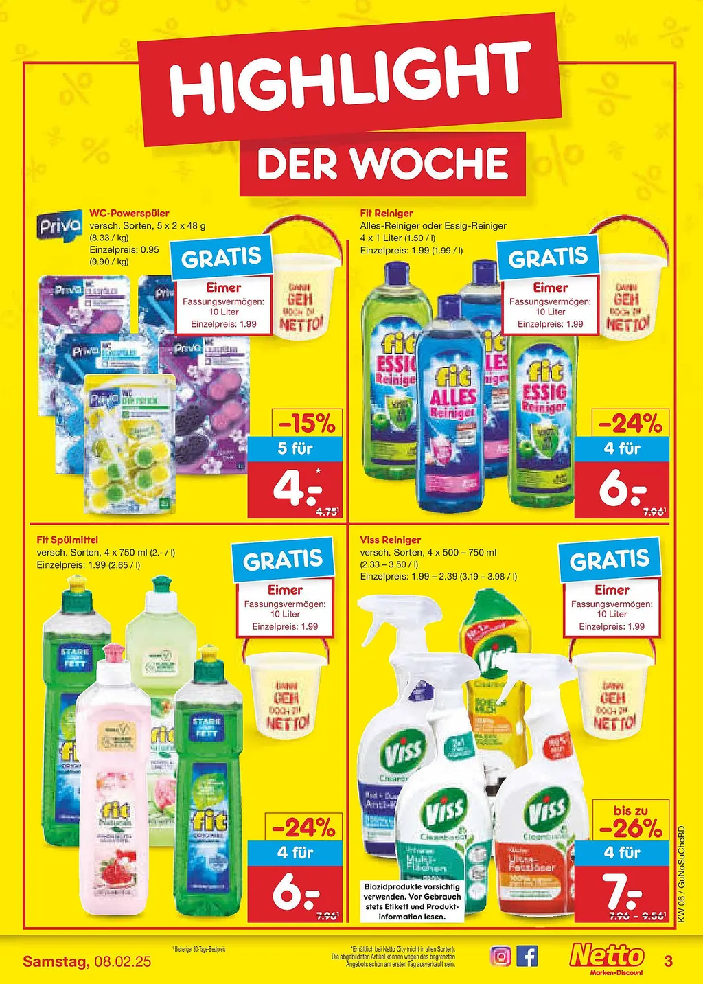 Netto Marken-Discount Prospekt ab 03.02.2025 Montag