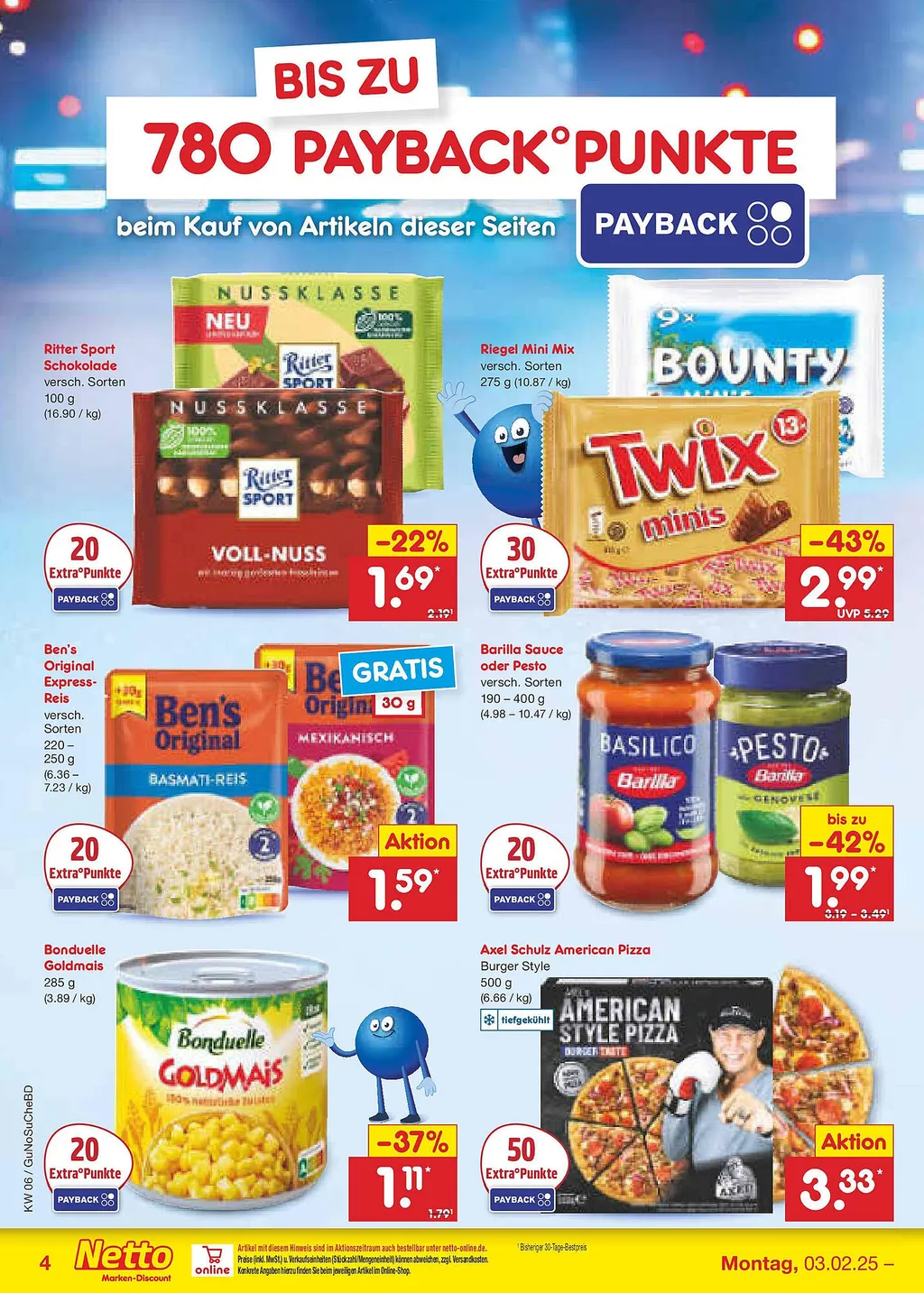 Netto Marken-Discount Prospekt ab 03.02.2025 Montag