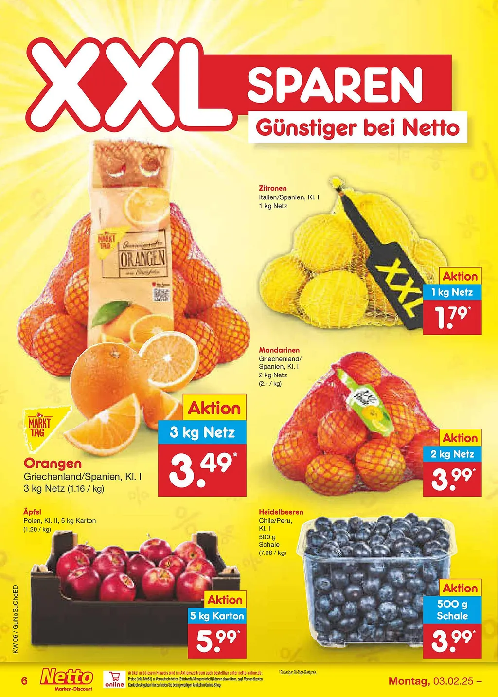 Netto Marken-Discount Prospekt ab 03.02.2025 Montag