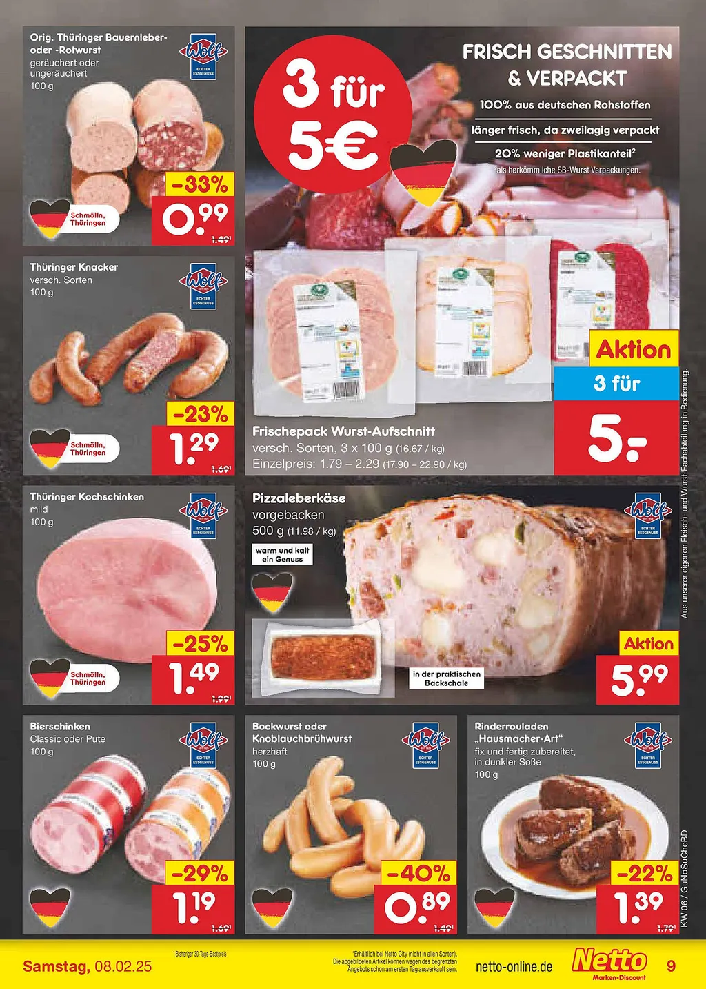 Netto Marken-Discount Prospekt ab 03.02.2025 Montag