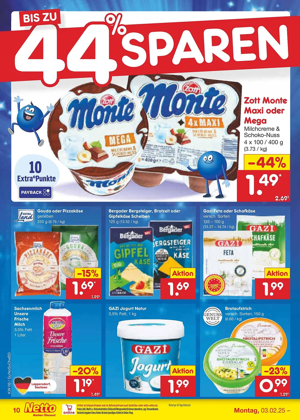 Netto Marken-Discount Prospekt ab 03.02.2025 Montag