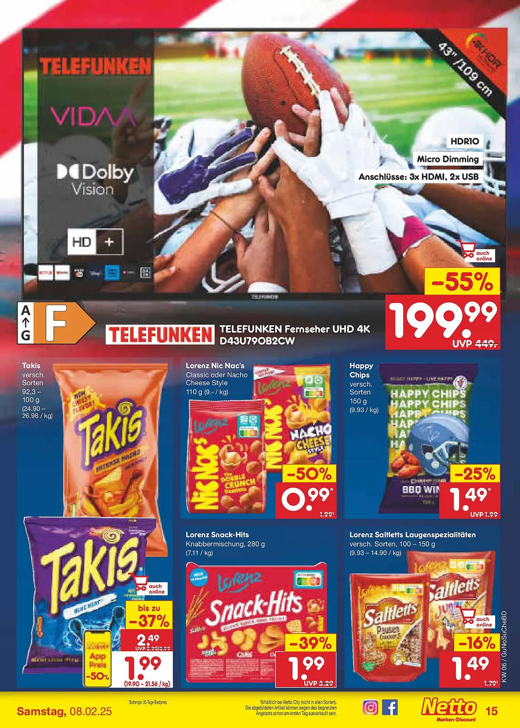 Netto Marken-Discount Prospekt ab 03.02.2025 Montag