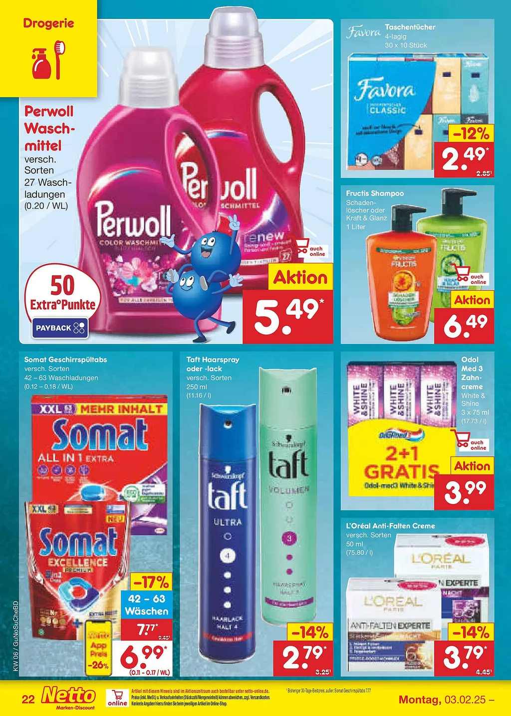 Netto Marken-Discount Prospekt ab 03.02.2025 Montag