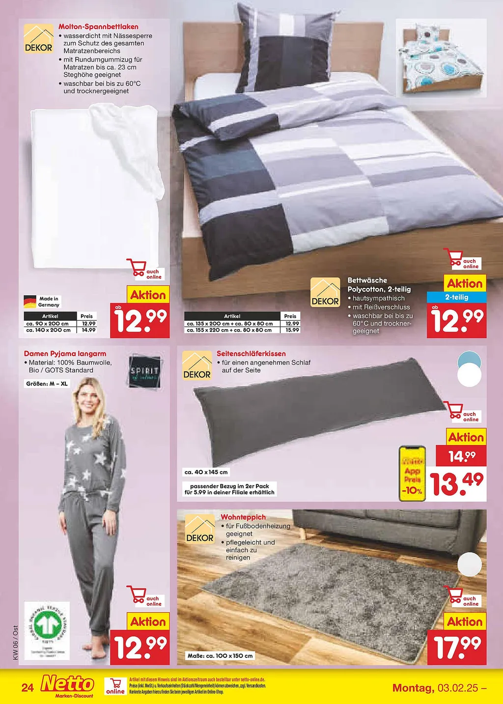 Netto Marken-Discount Prospekt ab 03.02.2025 Montag