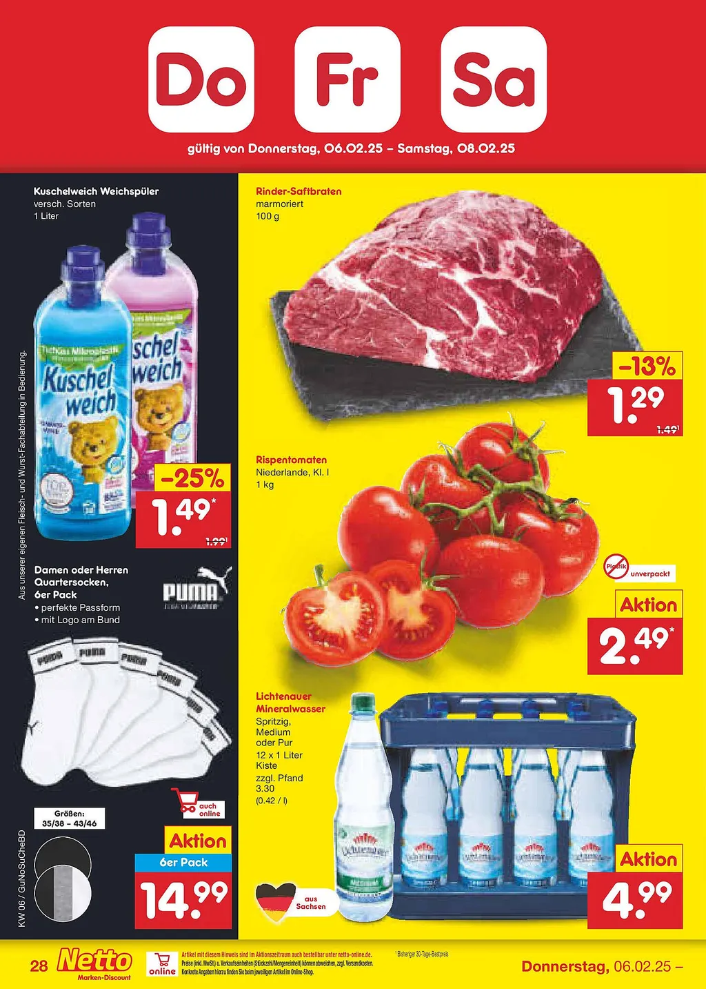 Netto Marken-Discount Prospekt ab 03.02.2025 Montag