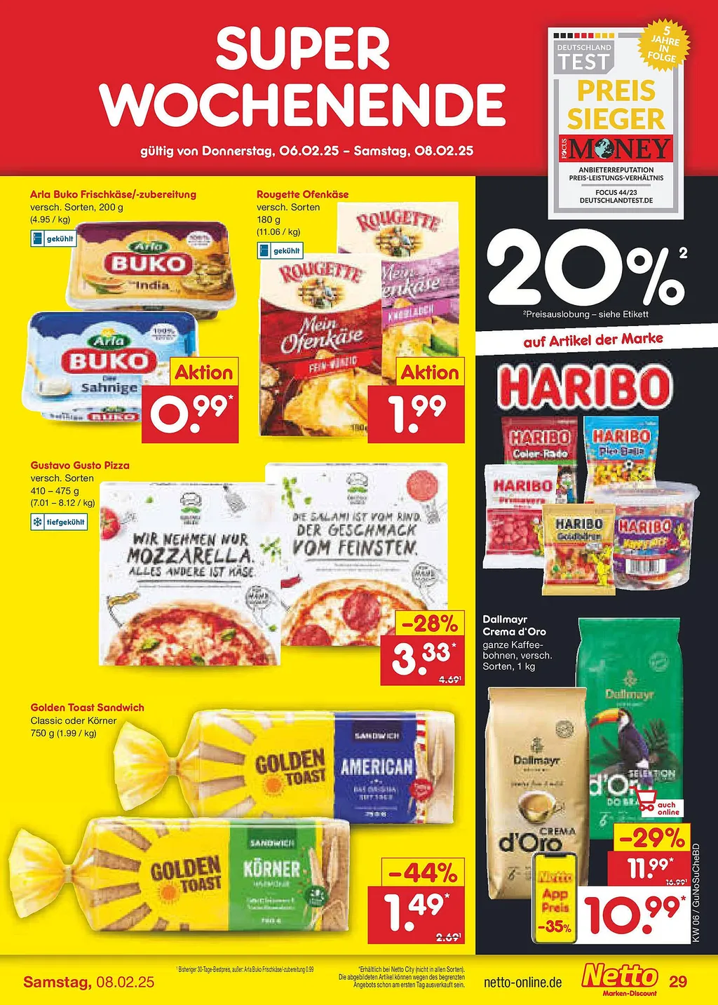 Netto Marken-Discount Prospekt ab 03.02.2025 Montag