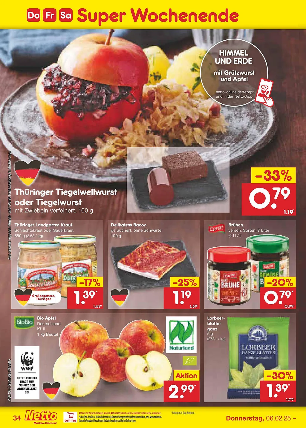 Netto Marken-Discount Prospekt ab 03.02.2025 Montag