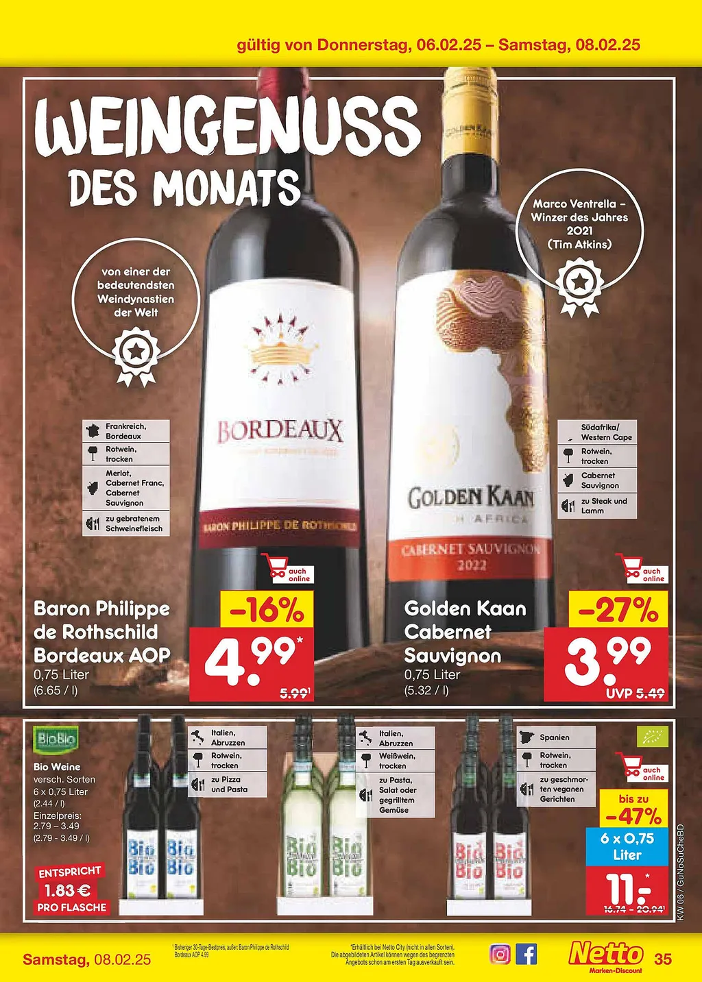 Netto Marken-Discount Prospekt ab 03.02.2025 Montag