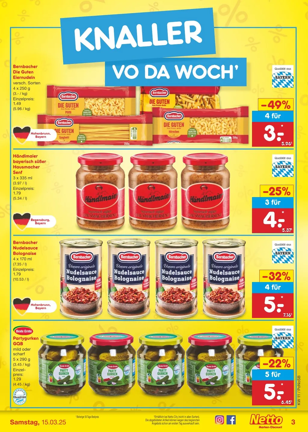 Netto Marken-Discount Prospekt ab 10.03.2025 Montag