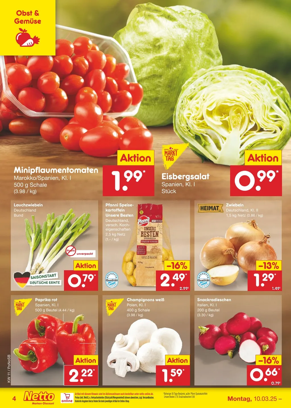 Netto Marken-Discount Prospekt ab 10.03.2025 Montag