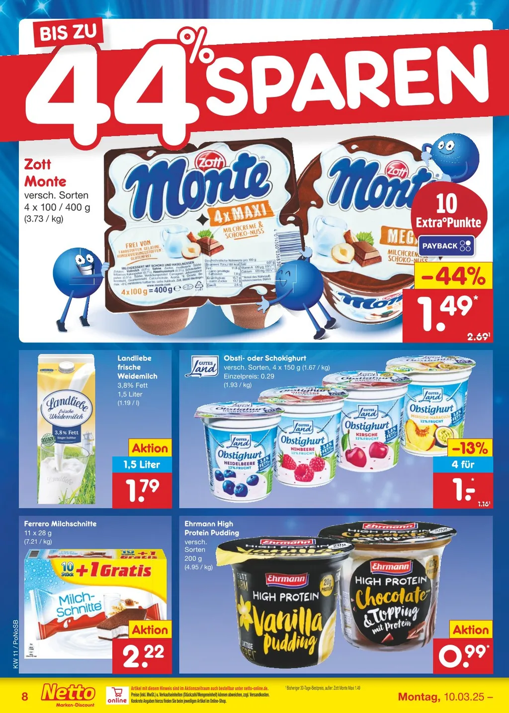 Netto Marken-Discount Prospekt ab 10.03.2025 Montag