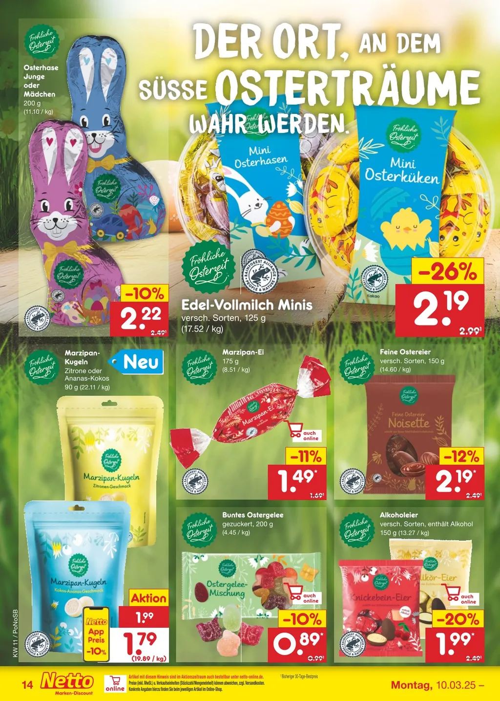 Netto Marken-Discount Prospekt ab 10.03.2025 Montag