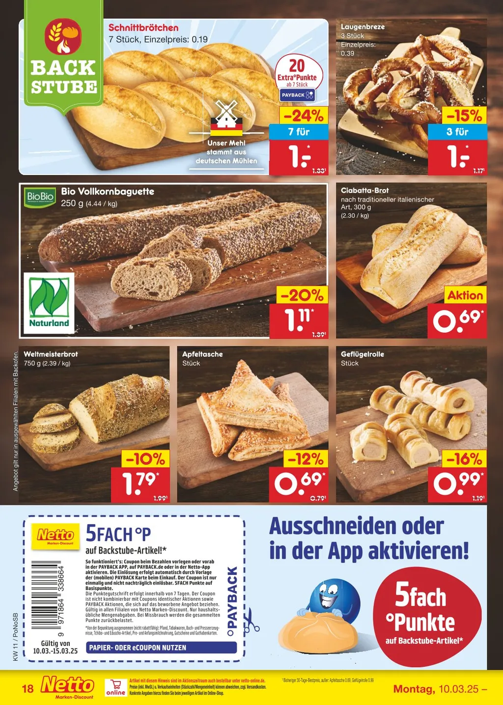 Netto Marken-Discount Prospekt ab 10.03.2025 Montag