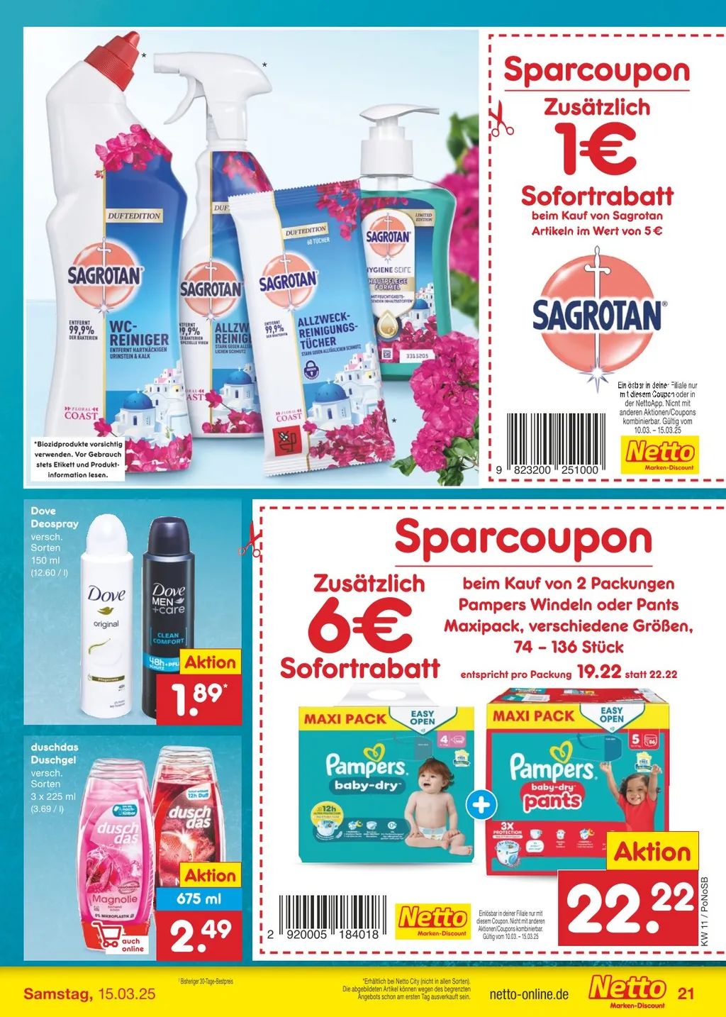 Netto Marken-Discount Prospekt ab 10.03.2025 Montag