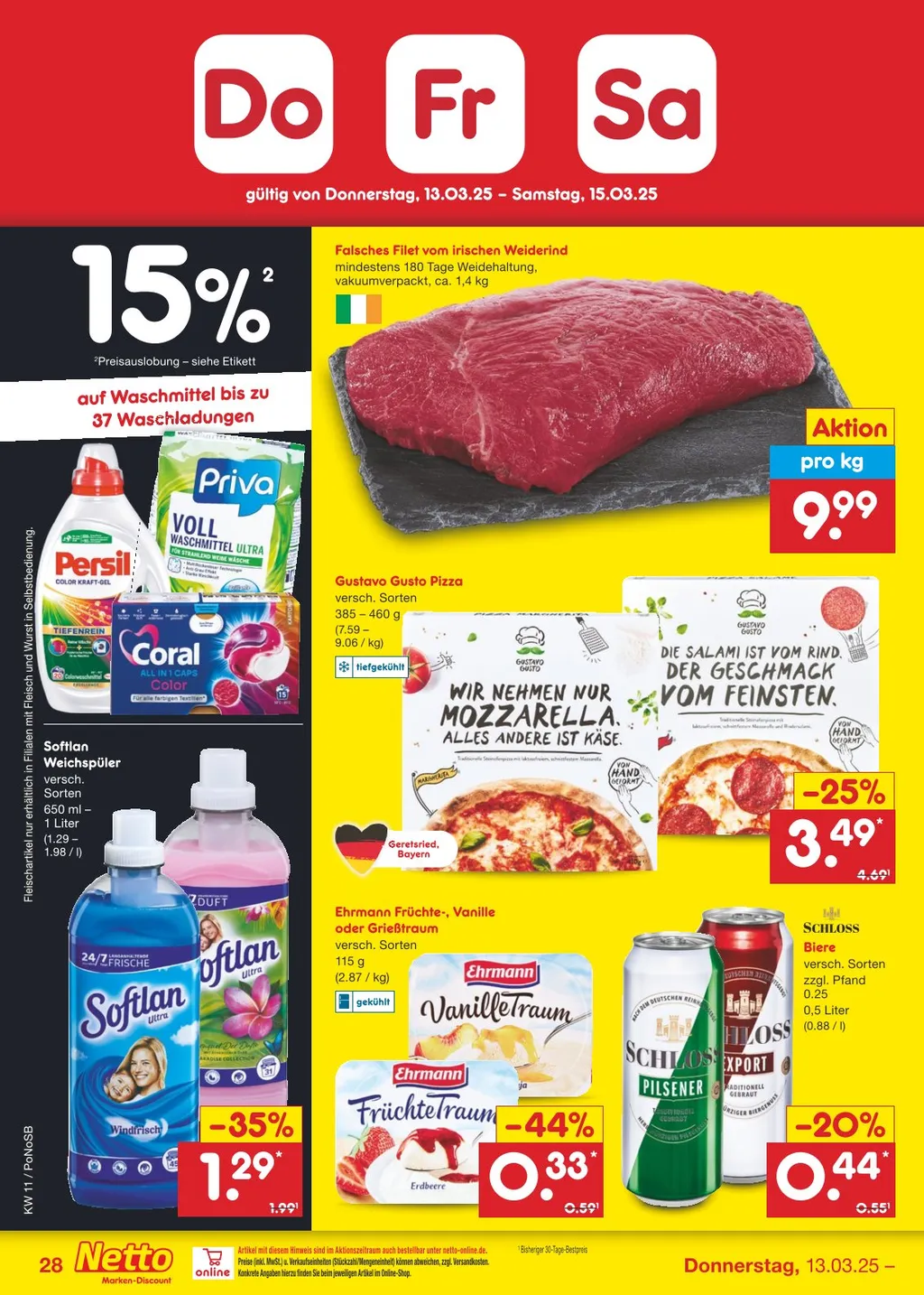 Netto Marken-Discount Prospekt ab 10.03.2025 Montag