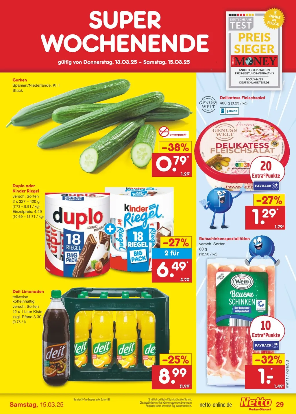 Netto Marken-Discount Prospekt ab 10.03.2025 Montag