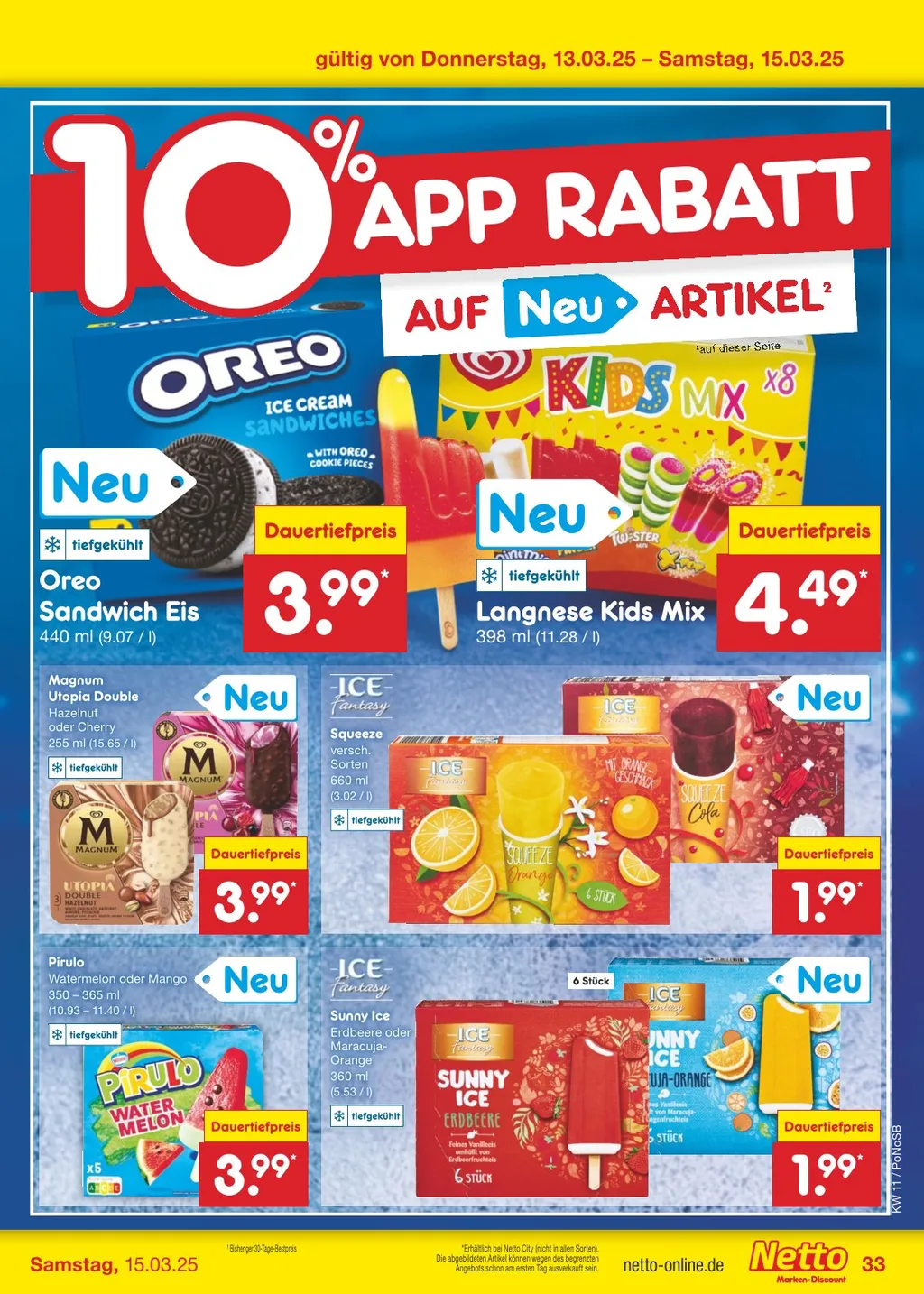 Netto Marken-Discount Prospekt ab 10.03.2025 Montag