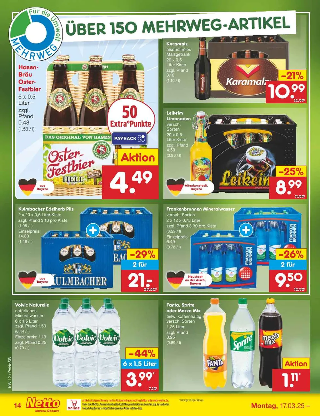 Netto Marken-Discount Prospekt ab 17.03.2025 Montag