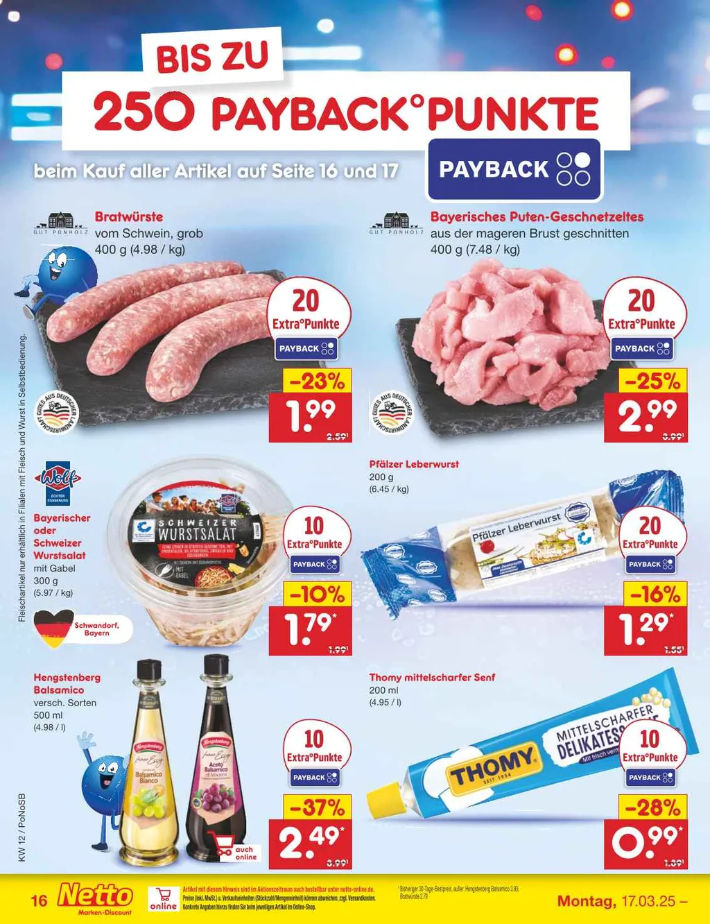 Netto Marken-Discount Prospekt ab 17.03.2025 Montag