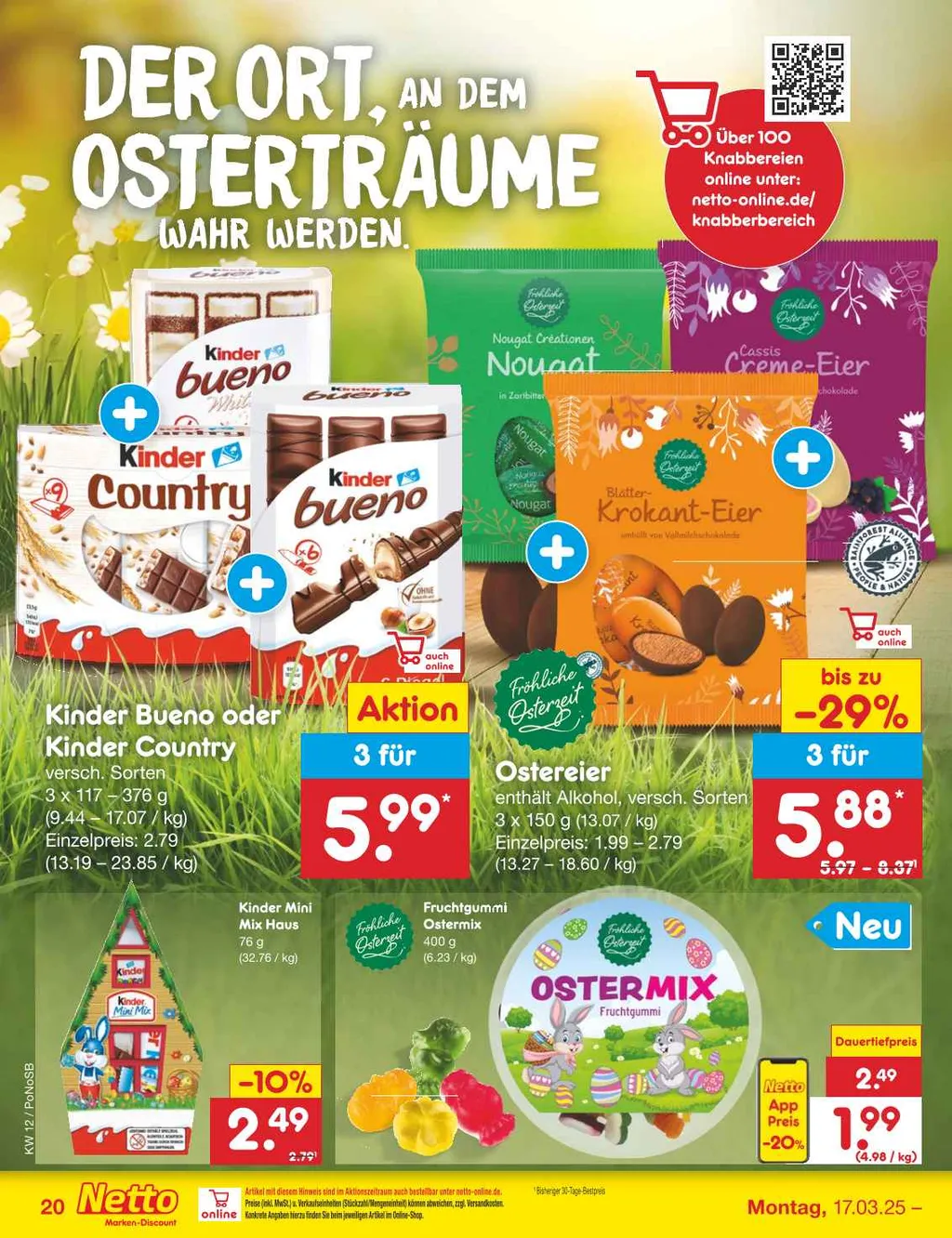 Netto Marken-Discount Prospekt ab 17.03.2025 Montag