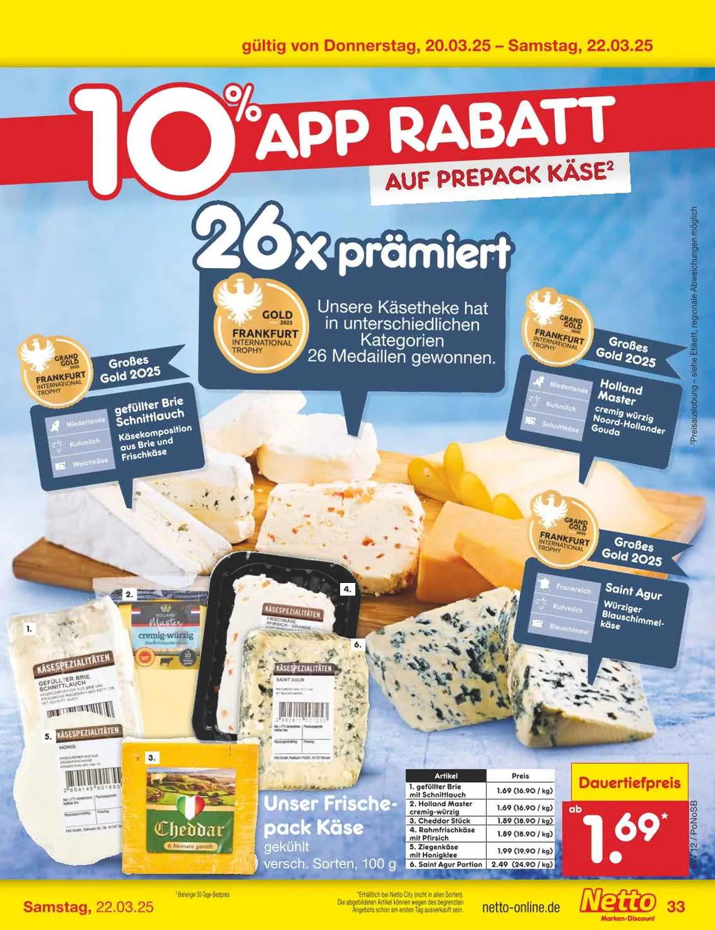 Netto Marken-Discount Prospekt ab 17.03.2025 Montag