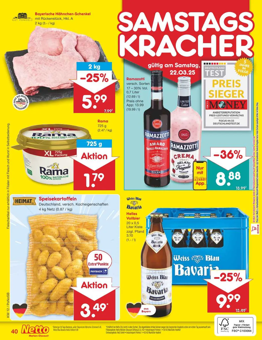 Netto Marken-Discount Prospekt ab 17.03.2025 Montag