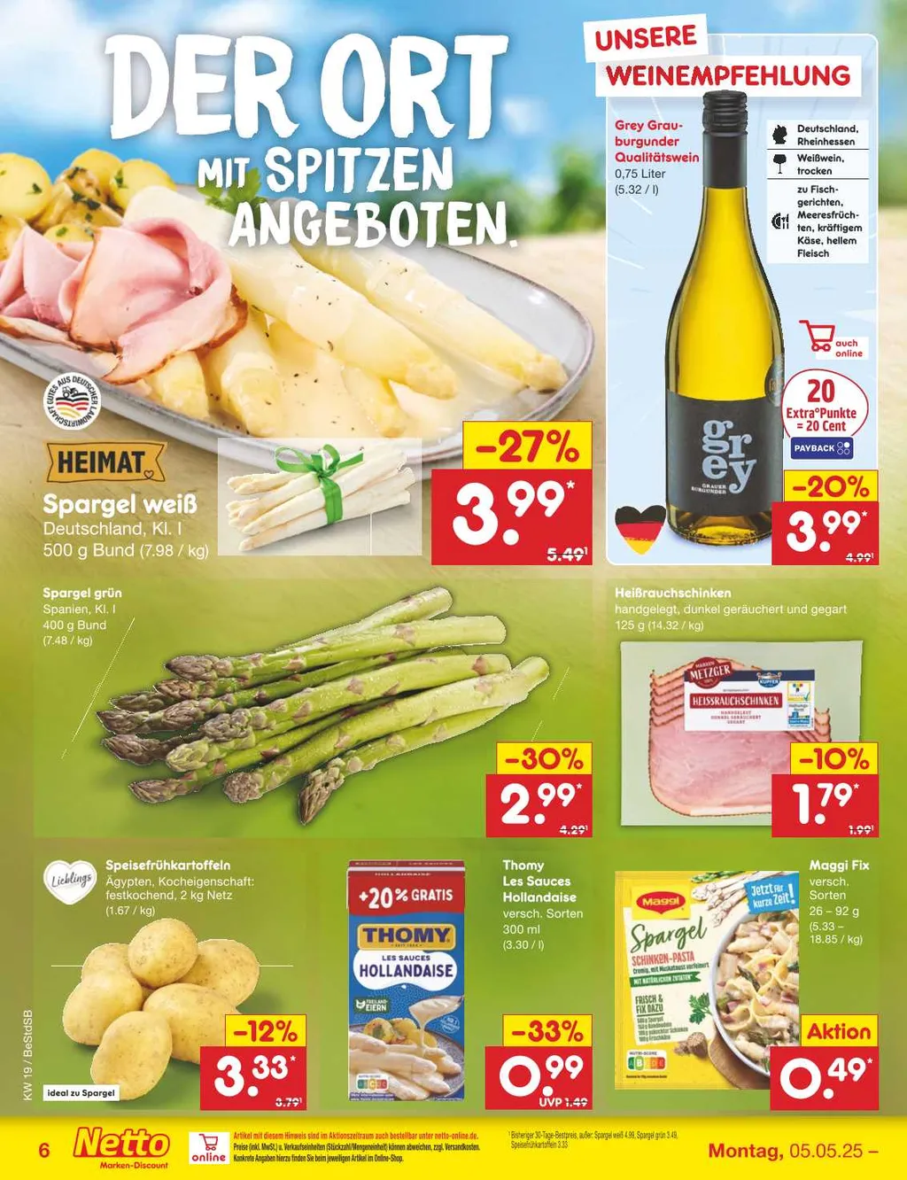 Netto Marken-Discount Prospekt ab 05.05.2025 Montag