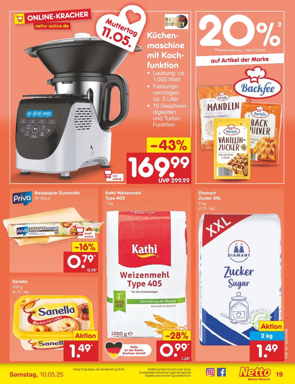 Netto Marken-Discount Prospekt ab 05.05.2025 Montag