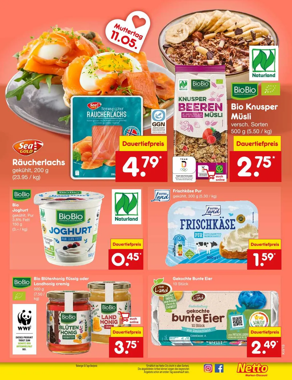 Netto Marken-Discount Prospekt ab 05.05.2025 Montag