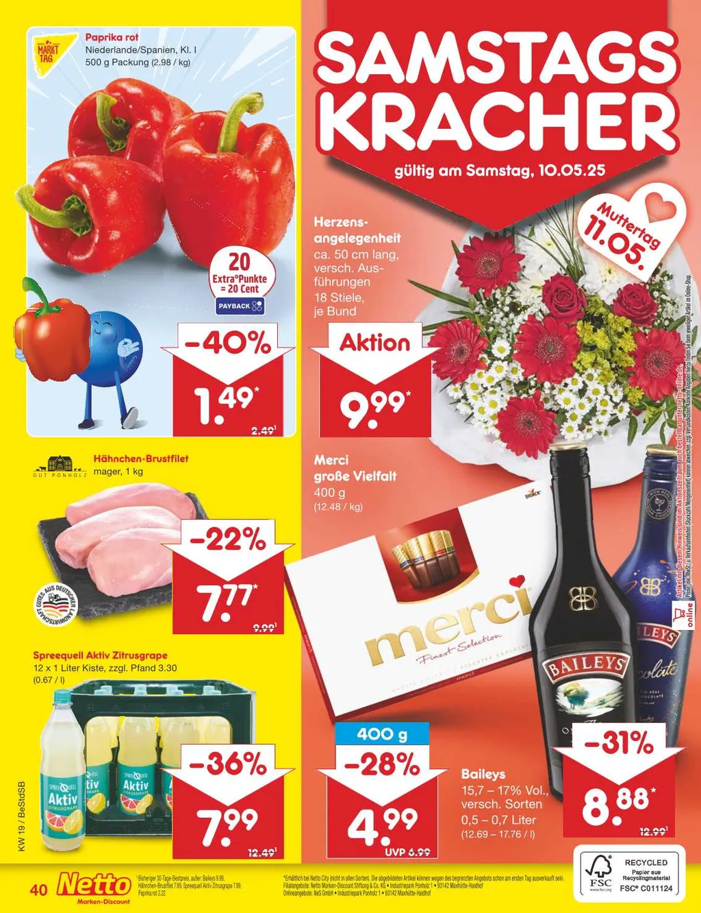 Netto Marken-Discount Prospekt ab 05.05.2025 Montag