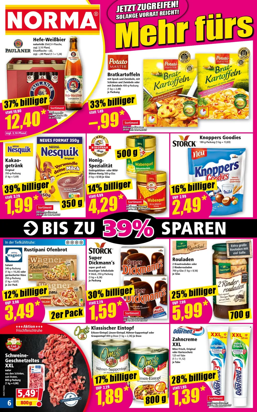 Norma Prospekt ab 20.01.2025 (Montag)