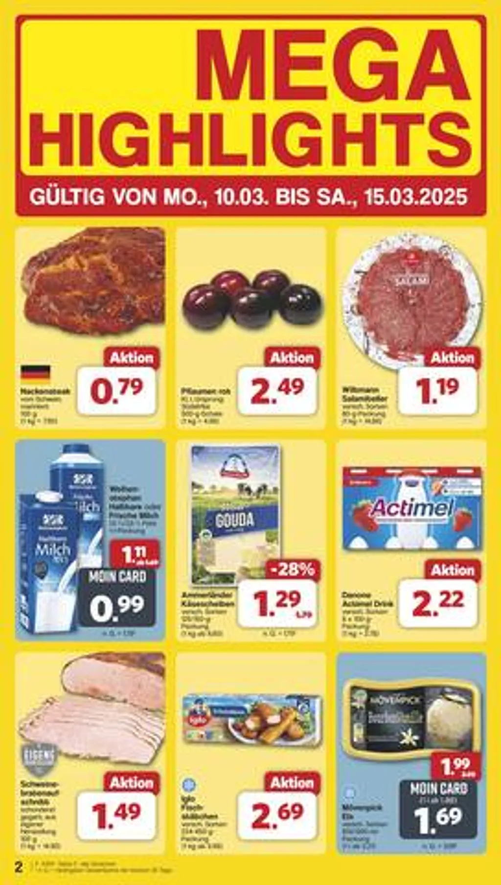 Famila Nordwest Prospekt ab 10.03.2025 Montag