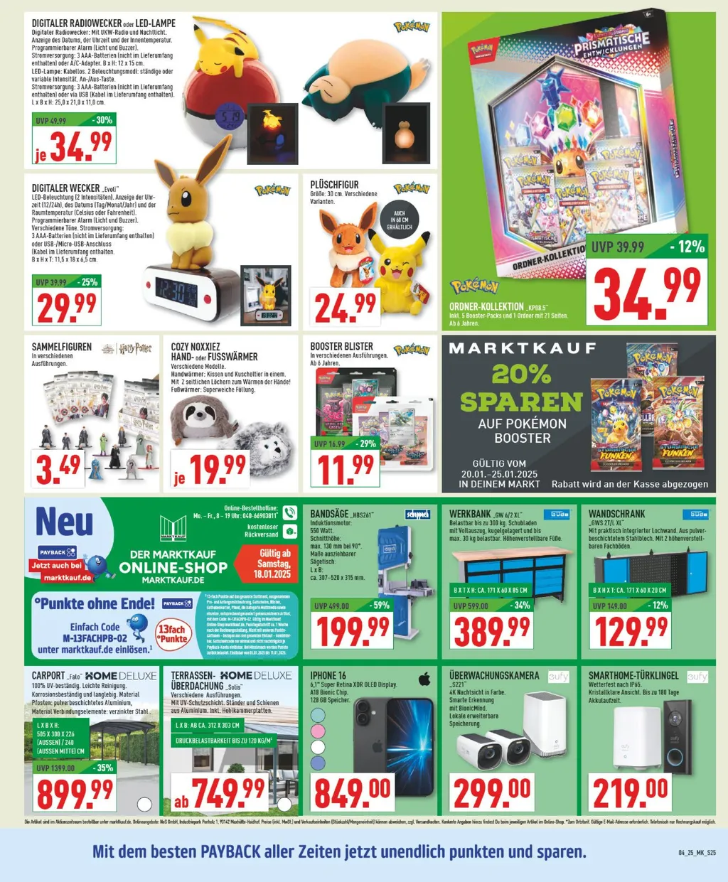 marktkauf Prospekt ab 20.01.2025 Montag