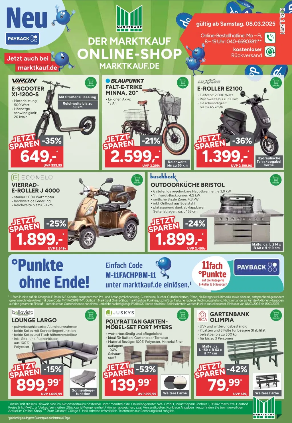 Marktkauf Nord Prospekt ab 10.03.2025 Montag