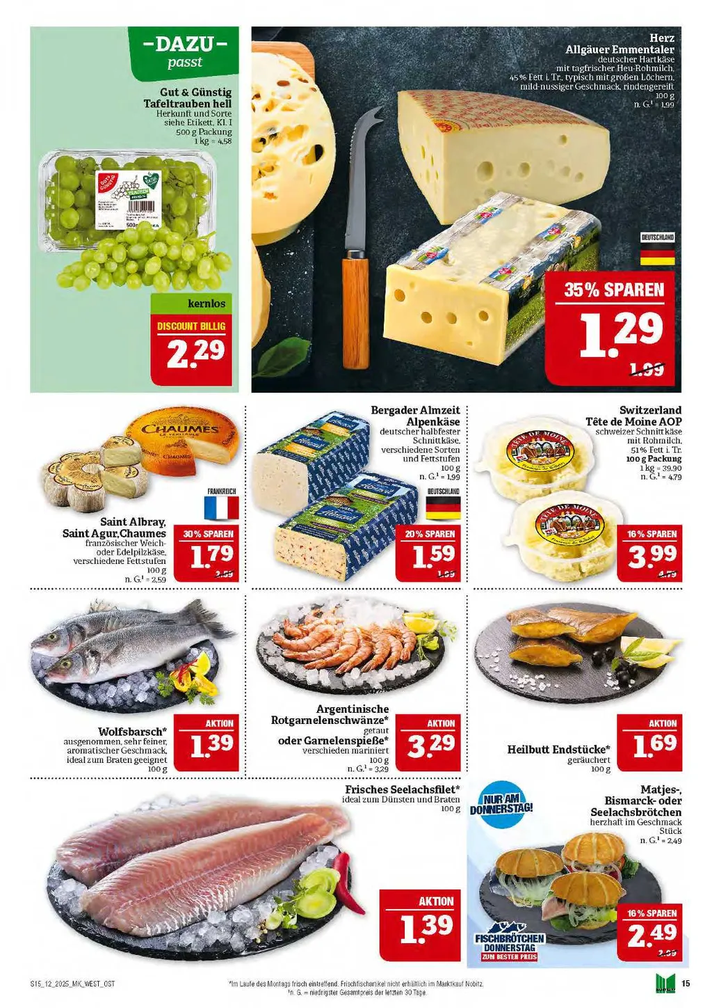 Marktkauf Prospekt ab 17.03.2025 Montag