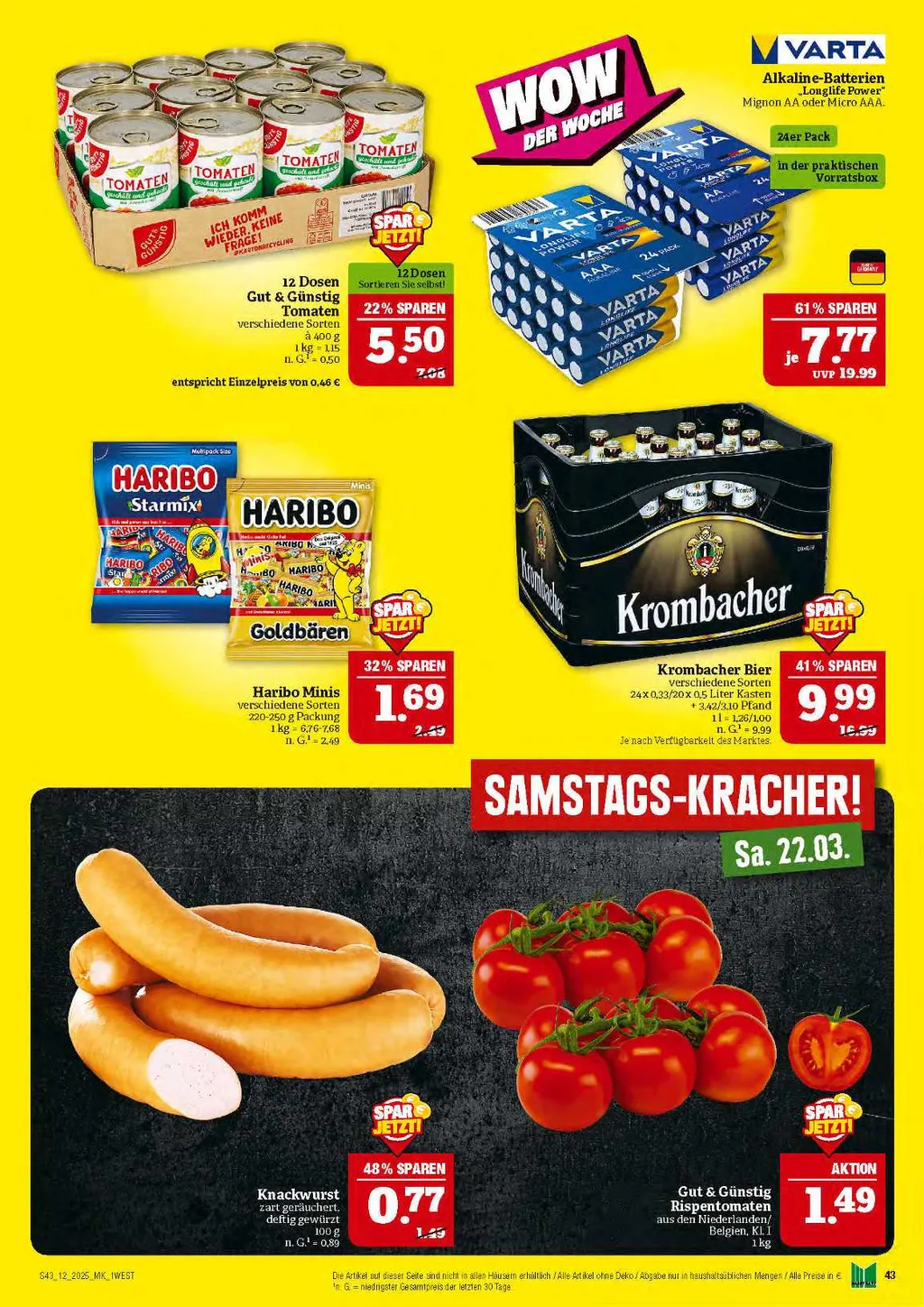 Marktkauf Prospekt ab 17.03.2025 Montag