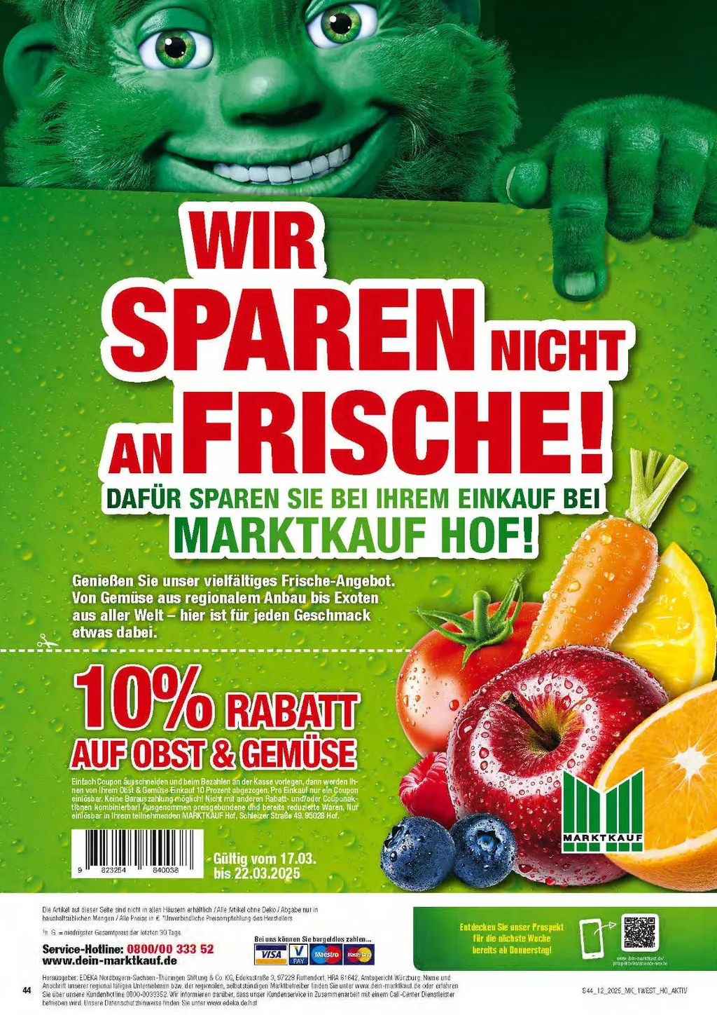 Marktkauf Prospekt ab 17.03.2025 Montag