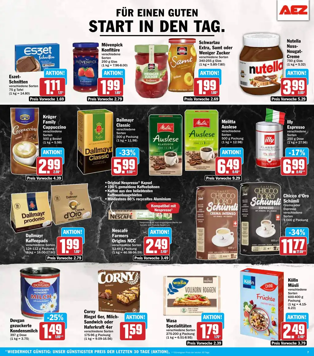AEZ Prospekt Angebote - Sayfa 1 / 16