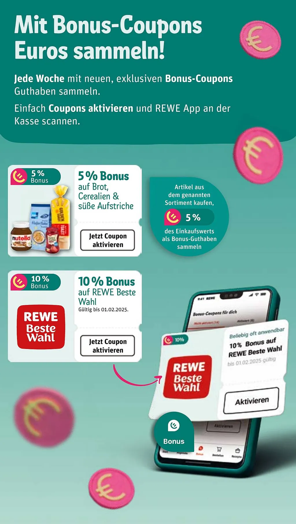 REWE Prospekt ab 20.01.2025 (Montag)