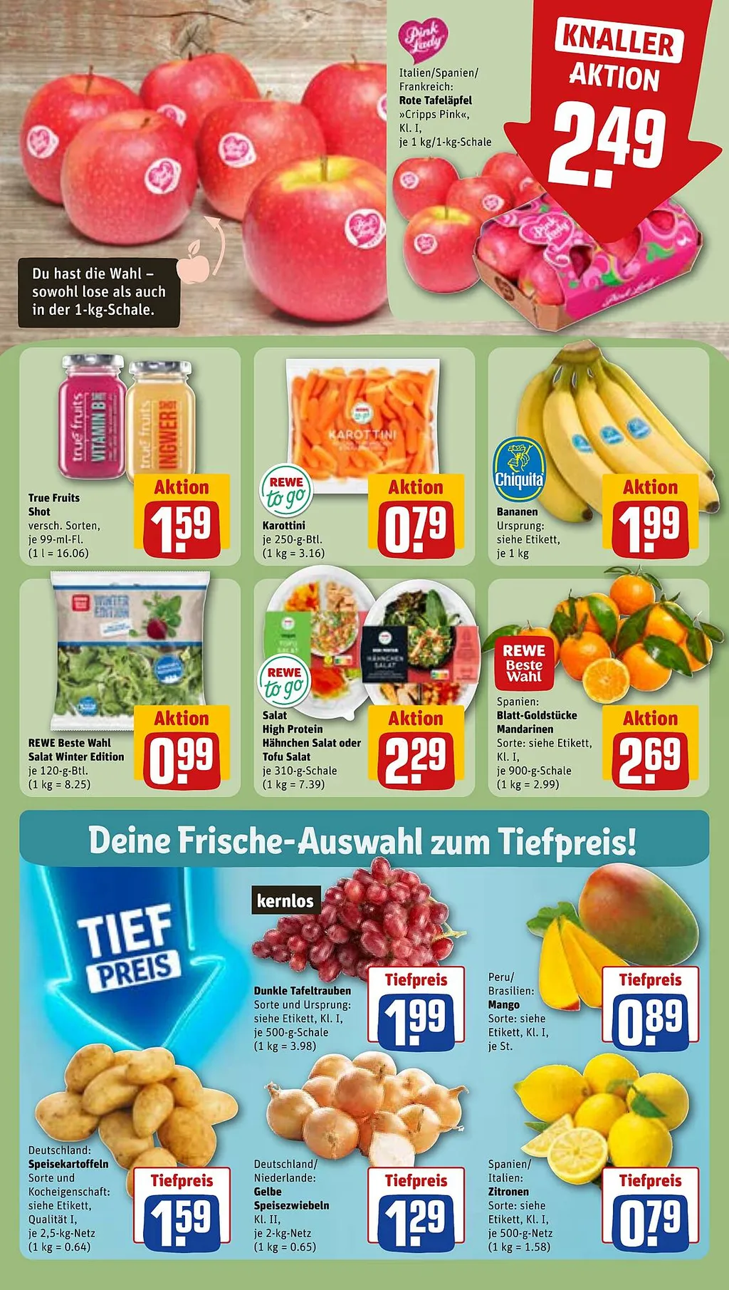 REWE Prospekt ab 20.01.2025 (Montag)