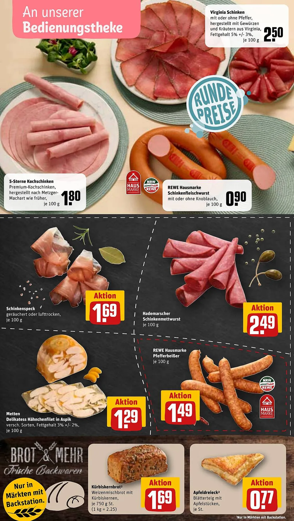 REWE Prospekt ab 20.01.2025 (Montag)