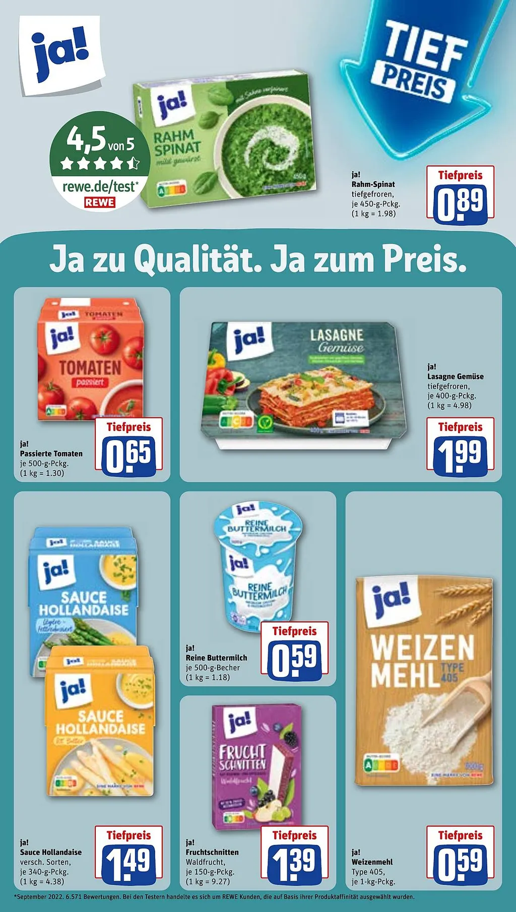 REWE Prospekt ab 20.01.2025 (Montag)