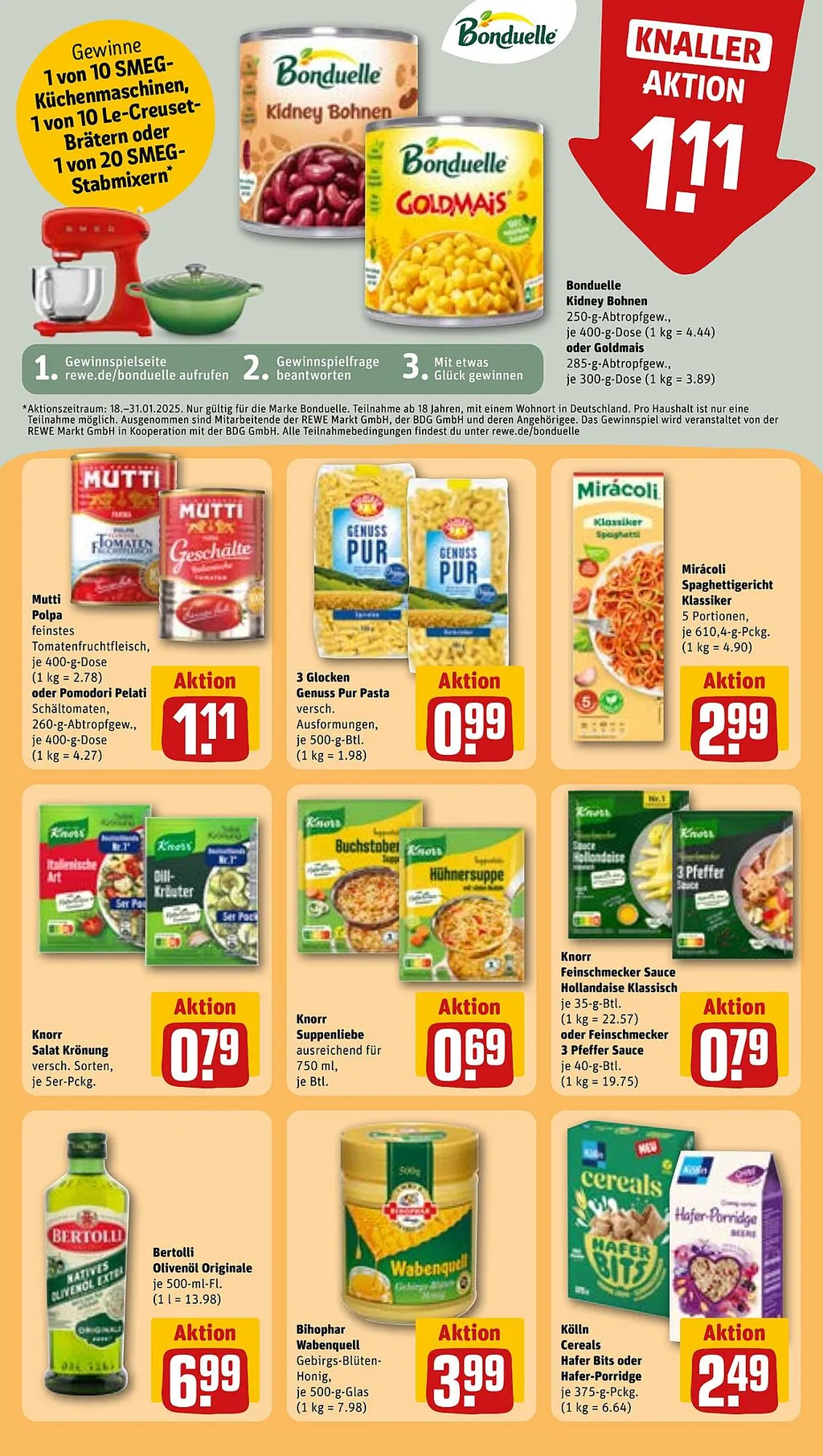 REWE Prospekt ab 20.01.2025 (Montag)