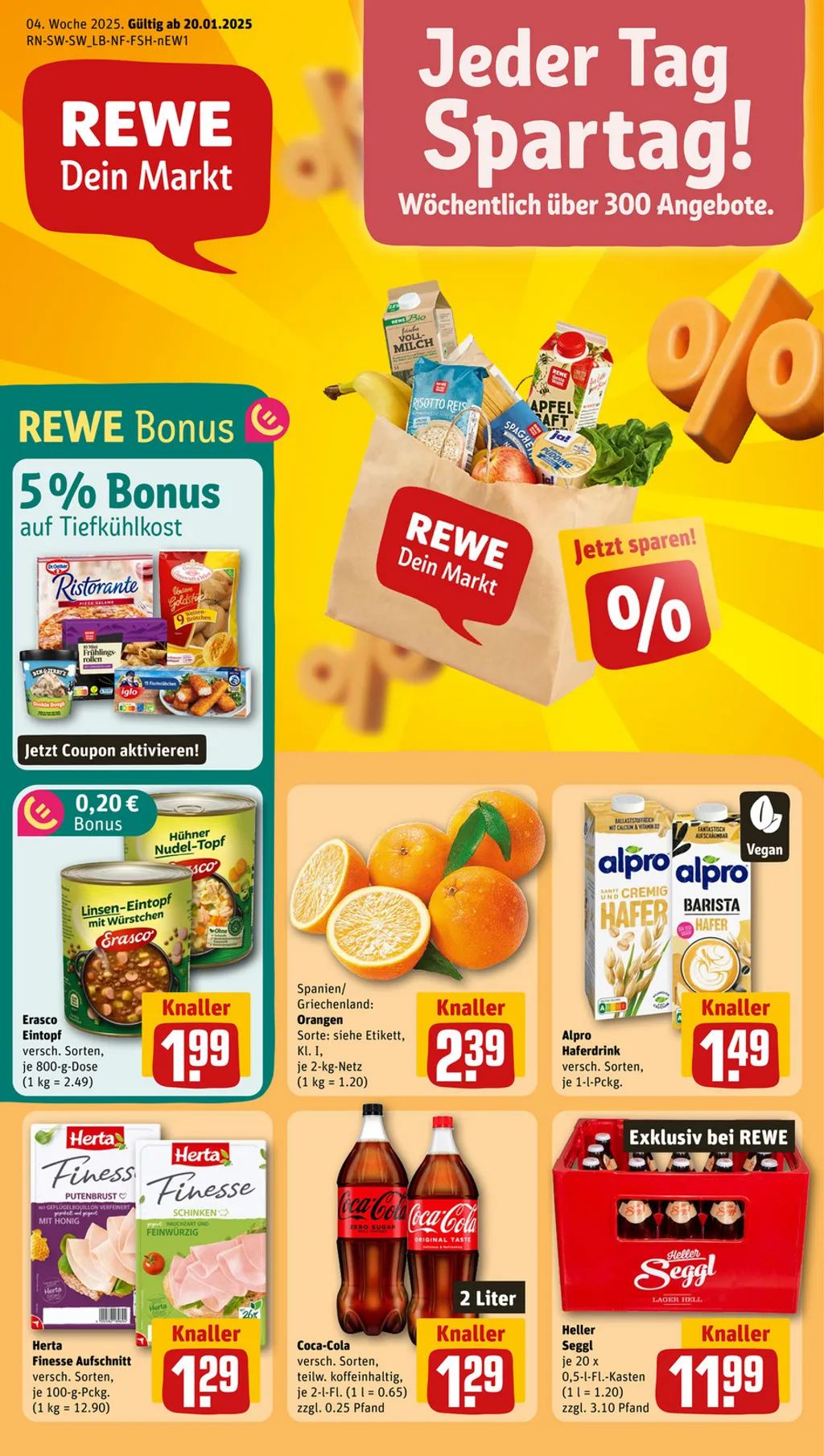 Rewe Prospekt ab 27.01.2025 Montag