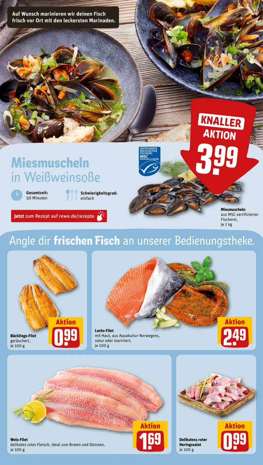 Rewe Prospekt ab 27.01.2025 Montag