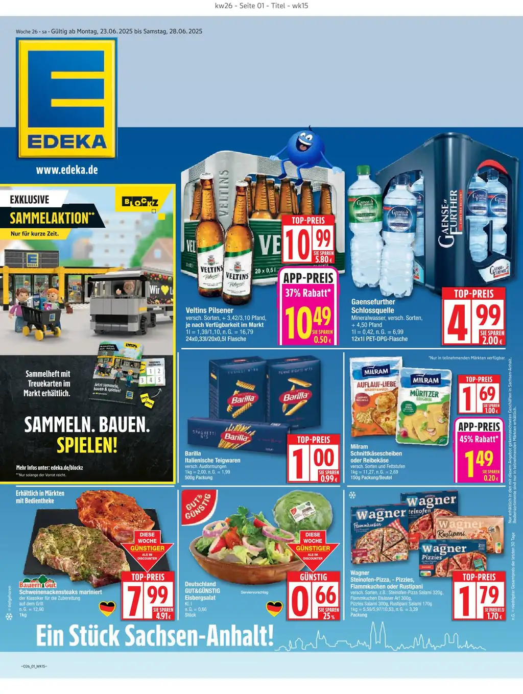 EDEKA Prospekt - Sayfa 1 / 16