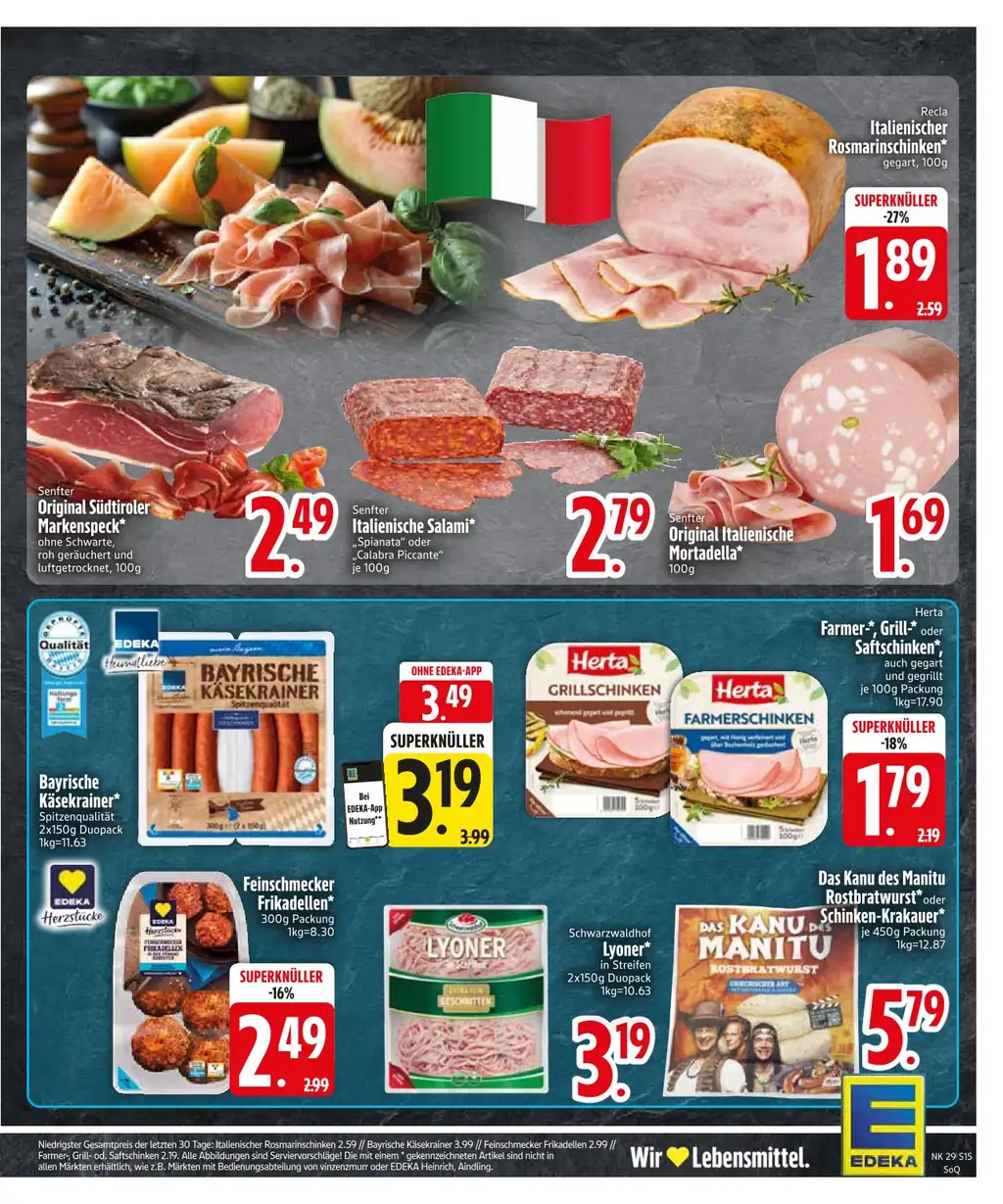 EDEKA Südbayern Angebote - Sayfa 3 / 28