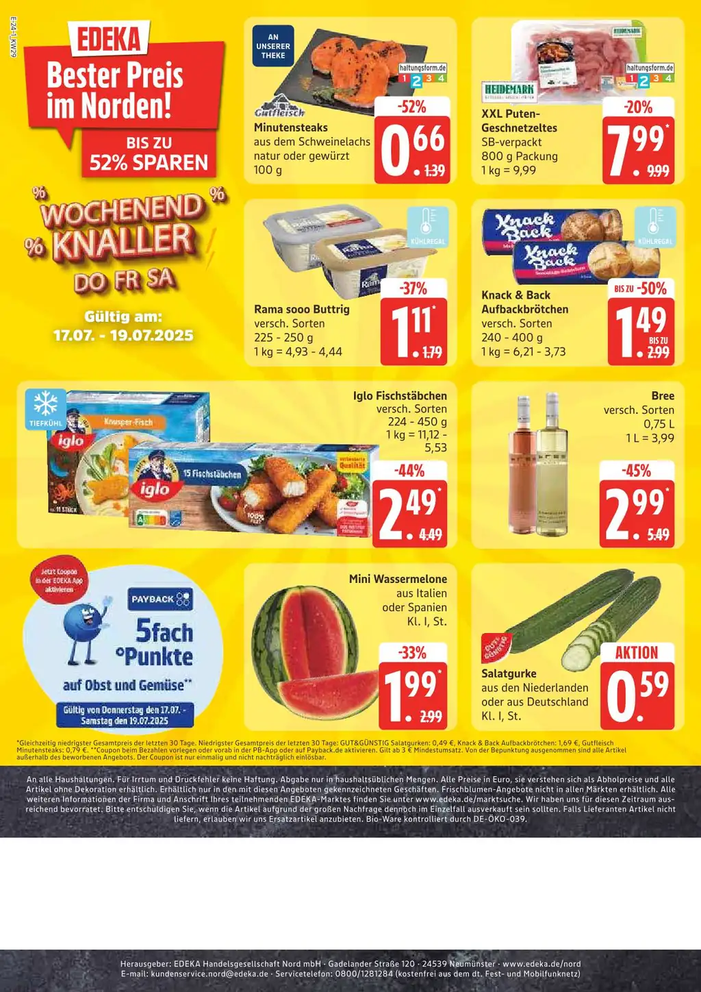 EDEKA Nord Prospekt - Sayfa 4 / 25