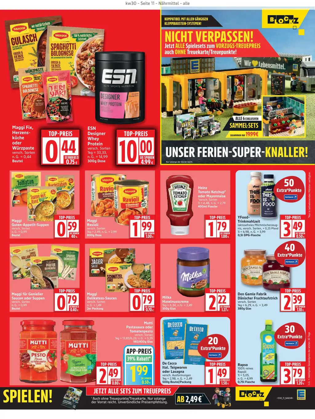 EDEKA Prospekt - Sayfa 1 / 16