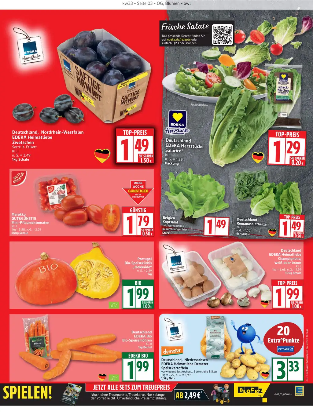 EDEKA Angebote - Sayfa 1 / 16